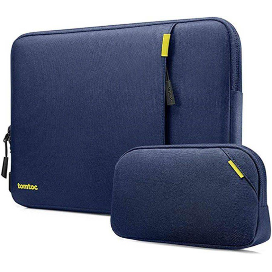 tomtoc Sleeve Kit - 16" MacBook Pro/ 15,3“ MacBook Air, námořní modrá tomtoc Sleeve Kit - 16" MacBook Pro/ 15,3“ MacBook Air, námořní modrá