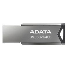 ADATA Flash Disk 64GB UV350, USB 3.2 , sivá metalíza ADATA Flash Disk 64GB UV350, USB 3.2 , sivá metalíza