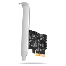 AXAGON PCES-SA4X4, PCIe radič - 4x interný SATA 6G port, ASM1164, SP & LP AXAGON PCES-SA4X4, PCIe radič - 4x interný SATA 6G port, ASM1164, SP & LP