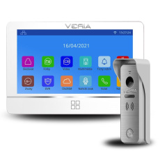 SET Videotelefon VERIA 8277B bílý + vstupní stanice VERIA 831 ze série VERIA 2-WIRE SET Videotelefon VERIA 8277B bílý + vstupní stanice VERIA 831 ze série VERIA 2-WIRE