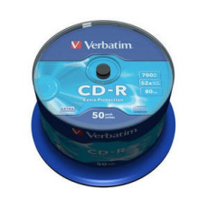 VERBATIM CD-R(50-Pack)Spindle/Extra Protection/DL/52x/700MB