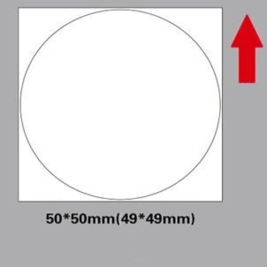 Niimbot štítky R 50x50mm 150ks Round pro B21, B21S, B3S, B1