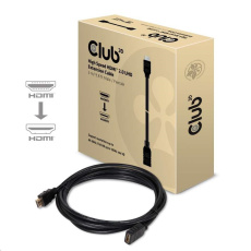 Predlžovací kábel HDMI Club3D 2.0, 4K60Hz UHD (M/F), 3 m Predlžovací kábel HDMI Club3D 2.0, 4K60Hz UHD (M/F), 3 m