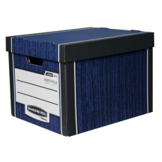 Archivačný kontajner Fellowes Bankers Box Woodgrain Blue (2ks) Archivačný kontajner Fellowes Bankers Box Woodgrain Blue (2ks)