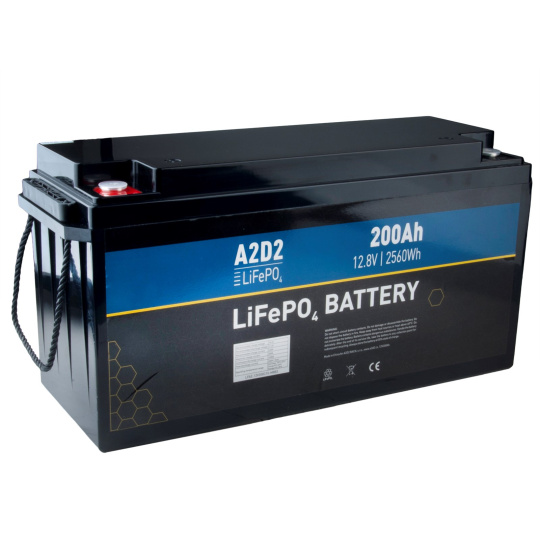 AVACOM A2D2 baterie LiFePO4 12,8V 200Ah M8