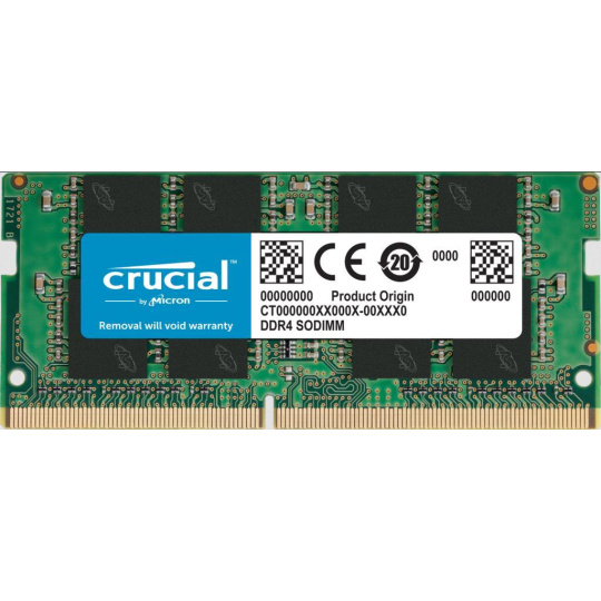 Crucial 8GB DDR4-3200 SODIMM CL22