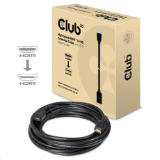 Predlžovací kábel HDMI Club3D 1.4, 5m