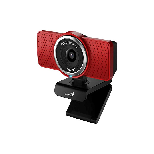 GENIUS webová kamera ECam 8000/ červená/ Full HD 1080P/ USB-C/ USB/ mikrofon GENIUS webová kamera ECam 8000/ červená/ Full HD 1080P/ USB-C/ USB/ mikrofon