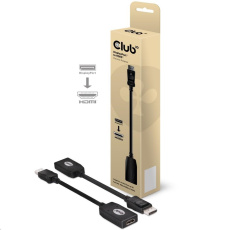 Club3D Pasívny adaptér DisplayPort 1.1 na HDMI 1.3 (M/F), 24cm Club3D Pasívny adaptér DisplayPort 1.1 na HDMI 1.3 (M/F), 24cm