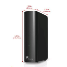 WD Elements Desktop 4 TB Ext. 3.5" USB3.0, čierna